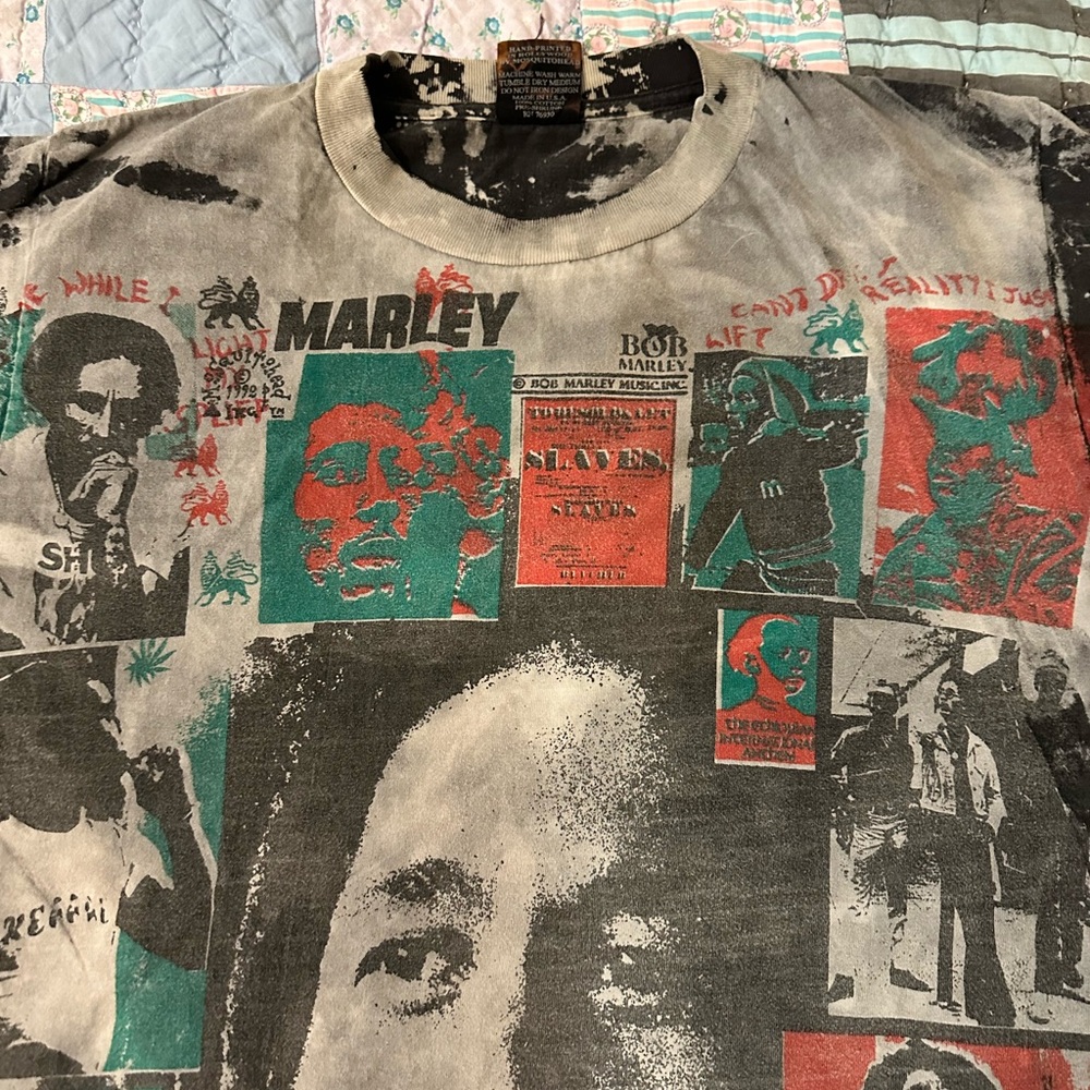 Vintage Mosquitohead AOP Bob Marley Tee-Size Large - Picture 6 of 11
